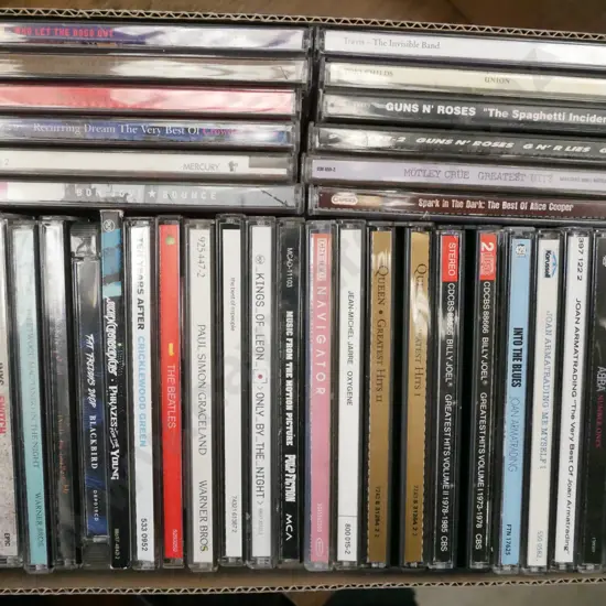 box; CDs