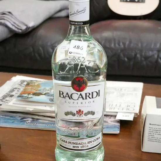 1L of Bicardi white rum