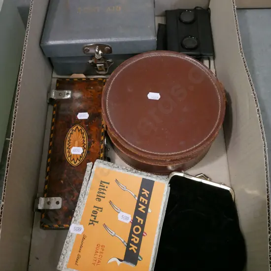 box; first aid kit, collar box etc