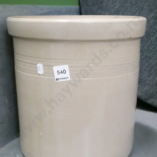Timaru Potteries wide mouth storage crock- no lid
