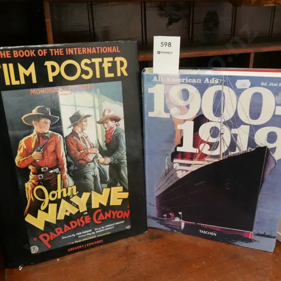 American advertisements and film poster book