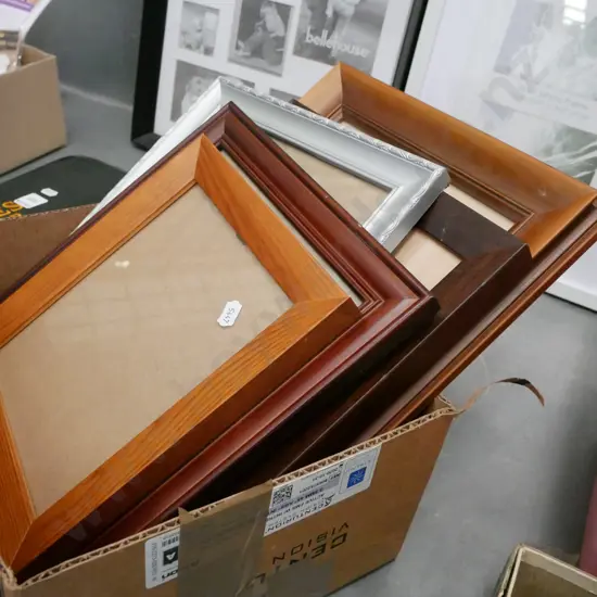 box; photo frames