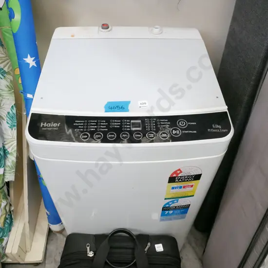 Haier top loader washing machine