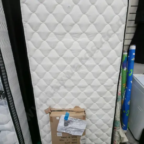 single bed base and mattress