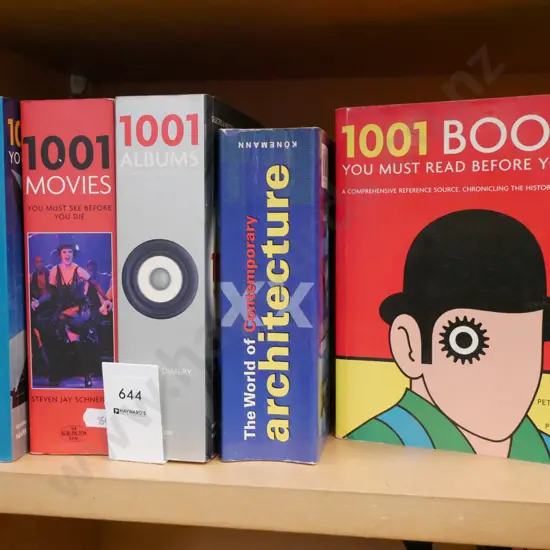 movies, architectural, literature books