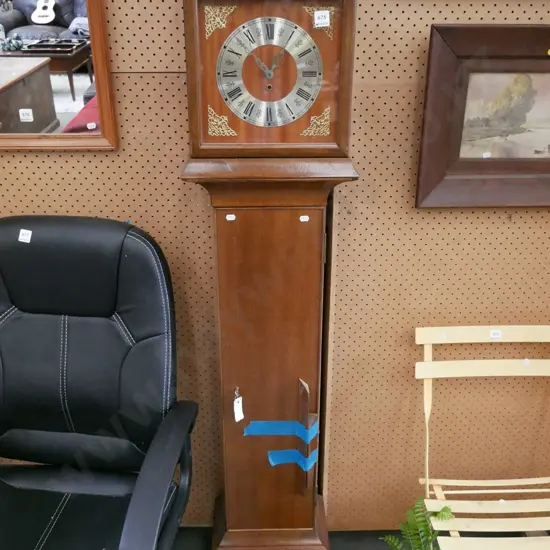 long cased clock - needs attention