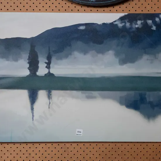 print on canvas - landscape