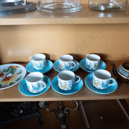 retro Swedish coffee set - numerous faults, Italian wall charger, small teapot