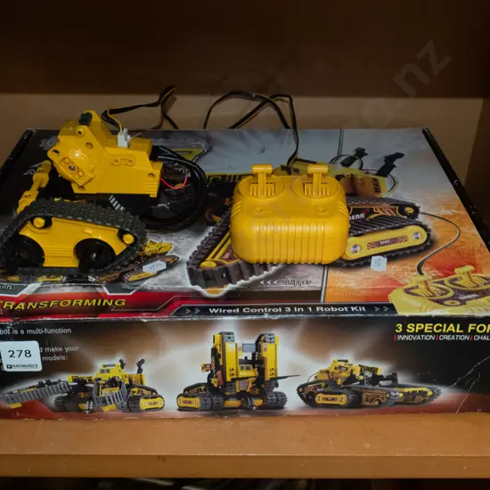 box; all terrain robot kit