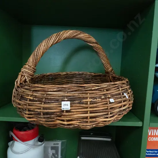 large cane basket