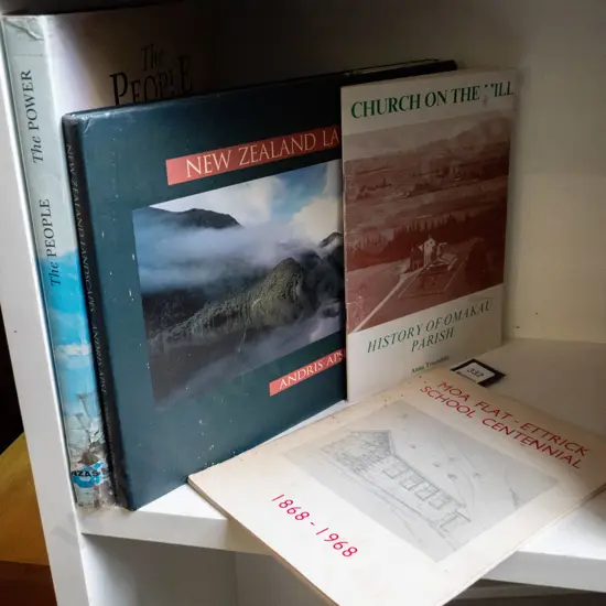 local history publications, 2 other books