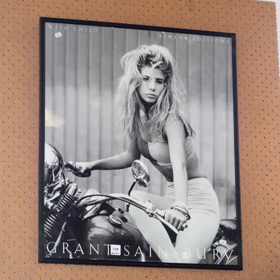 framed print - motorcycle