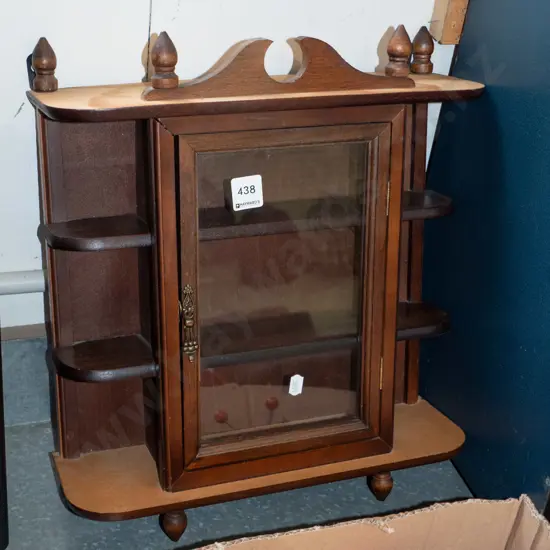 mdf wall mounted display shelves H-400