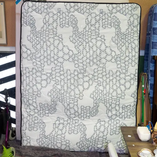 Sealey Recharge Plush queen bed base and mattress - some pilling 