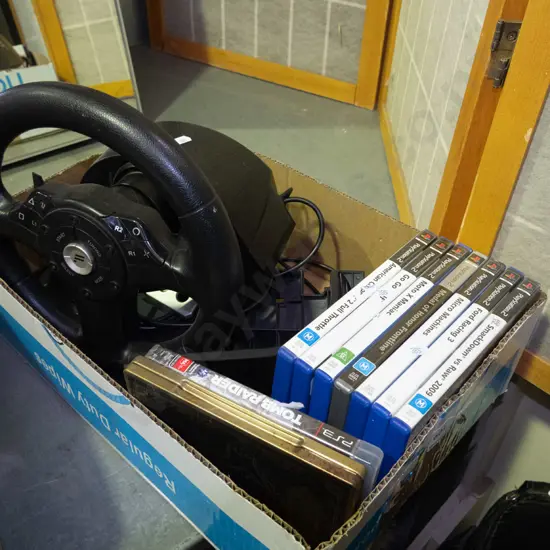 Playstation car controller and games