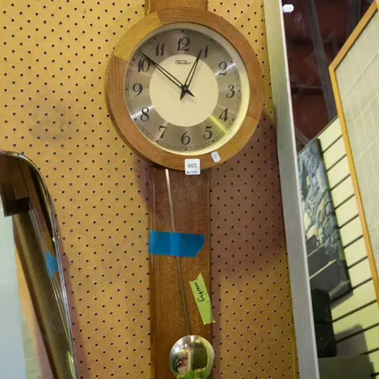 Fischer pendulum wall clock