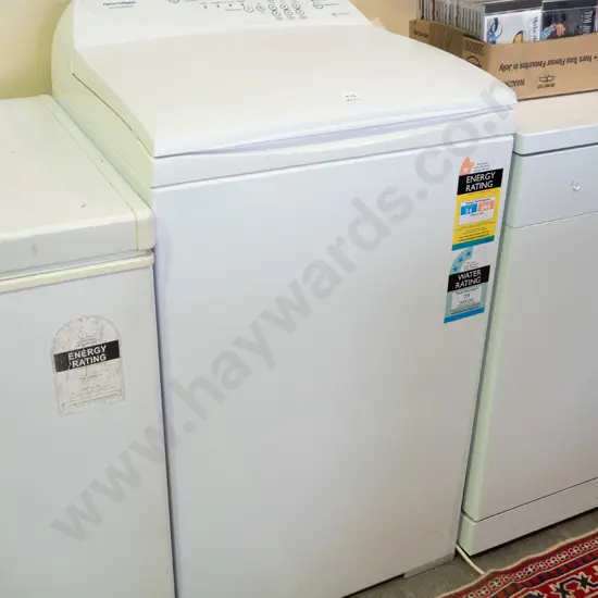 F&P quicksmart top load washing machine