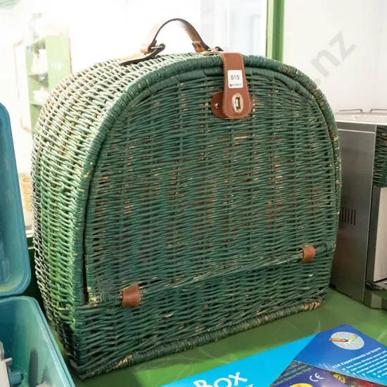 cane picnic hamper