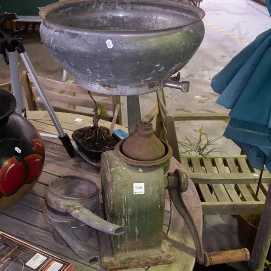 vintage Diablo milk separator