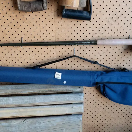 Cortland fly fishing rod and carry case