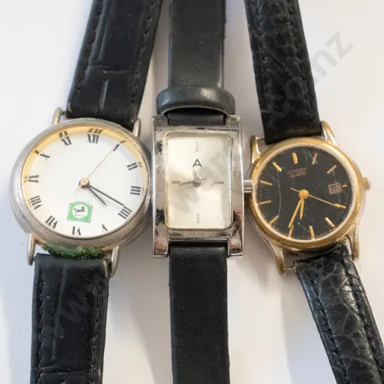 3x wristwatches
