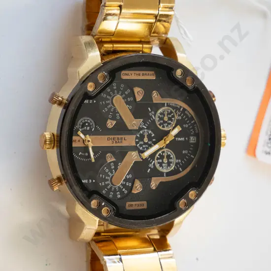 large Diesel wristwatch