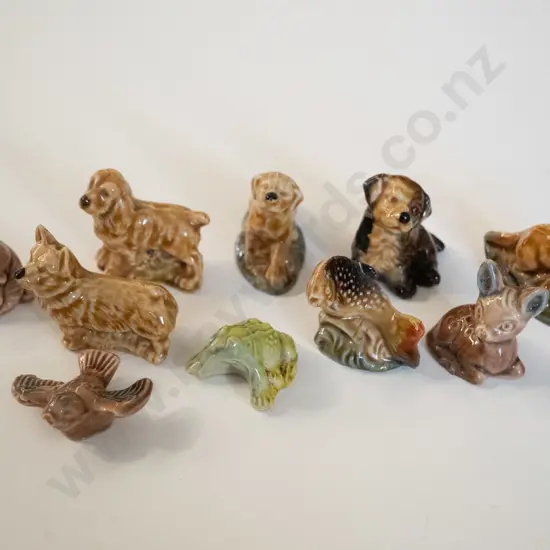 small box of Wade Whimsies