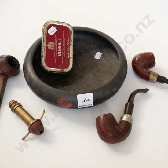 hand painted wooden bowl, pipes, vacuum sealer for wine bottle