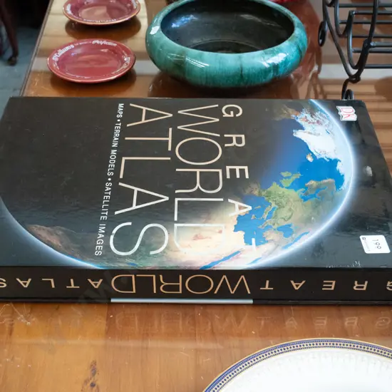 slip cased issue of The Great World Atlas
