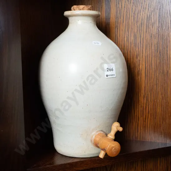 stoneware bottle with spigot