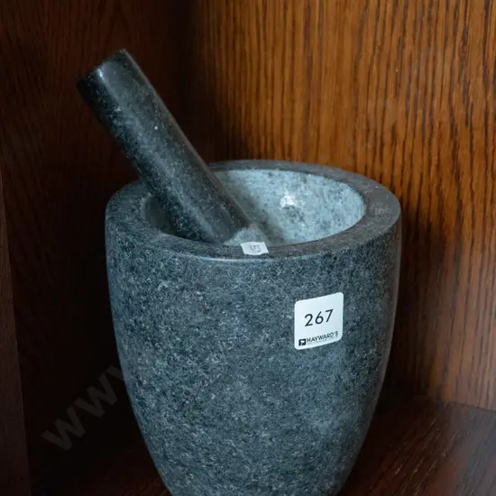 stone mortar & pestle