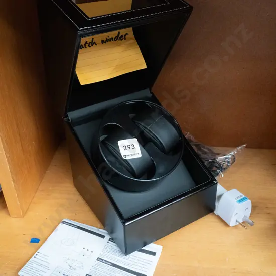 as-new watch winder shop display case