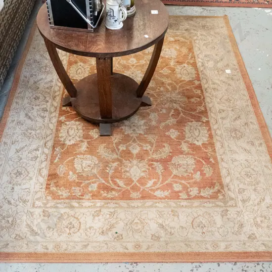 brown & tan floor mat L-1600 W-1200