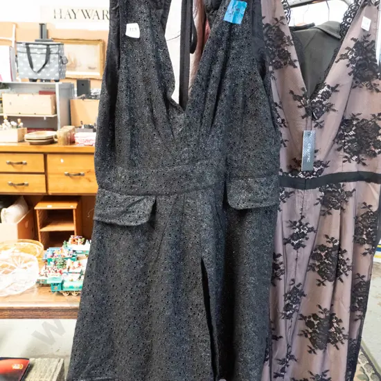 black NomD apron dress