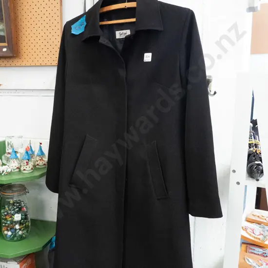 SportsGirl size small black ladies coat