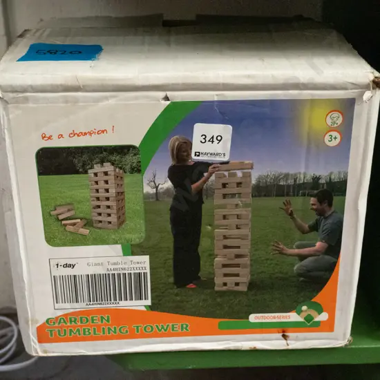 outdoor Garden Tumbling Tower game