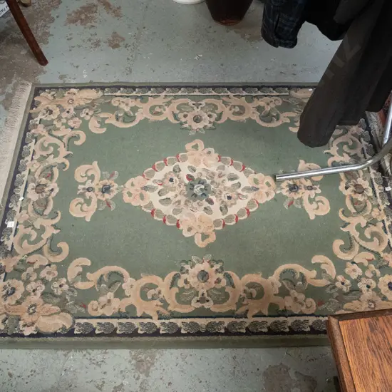 green & fawn floor mat L-1680 W-1200