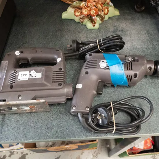 Results jigsaw, power drill