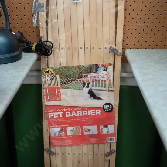 extra wide pet barrier