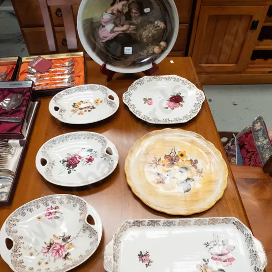 Lord Nelson dishes, cabinet plate etc