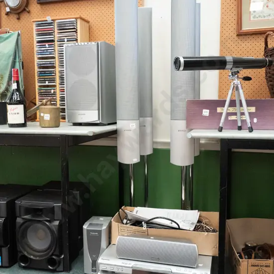 Panasonic DVD and home theatre surround system - damage to side of sub woofer