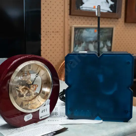 quartz clock and LED motion clock