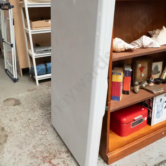 plastic foldout camping table with in built bench seats L-1140