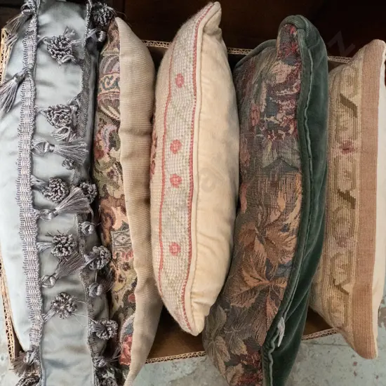 box of cushions