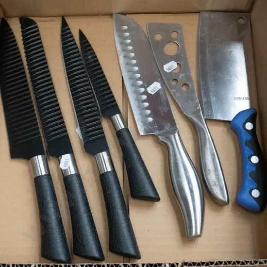box of knives