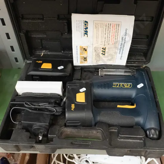 GMC electric cased staple gun