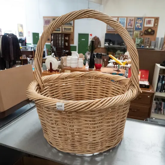 cane basket