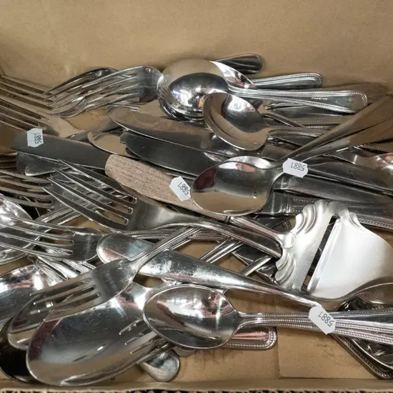 box of cutlery