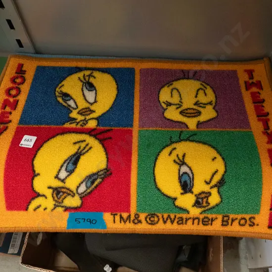 2x Tweetie Bird bath mats