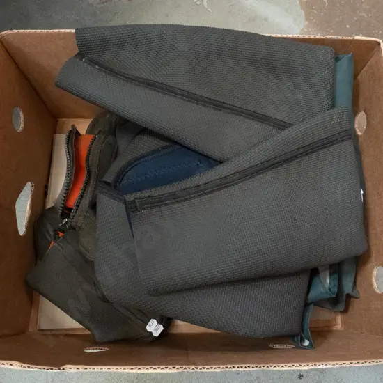 wetsuit booties, wet weather pants